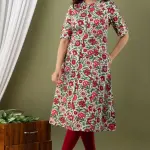 PLUS Size Cotton Block Print Kurti