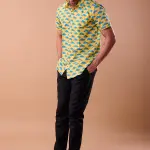 HAND BLOCK PRINT SHIRT REGULAR FIT